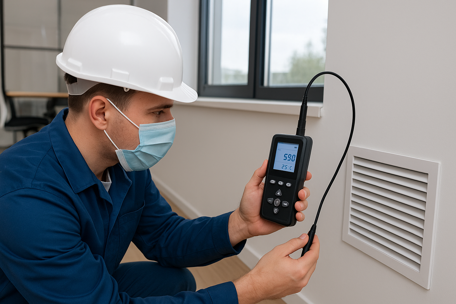 Teste da qualidade do AR